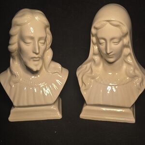Jesus And Mary Holland Bust Molds
